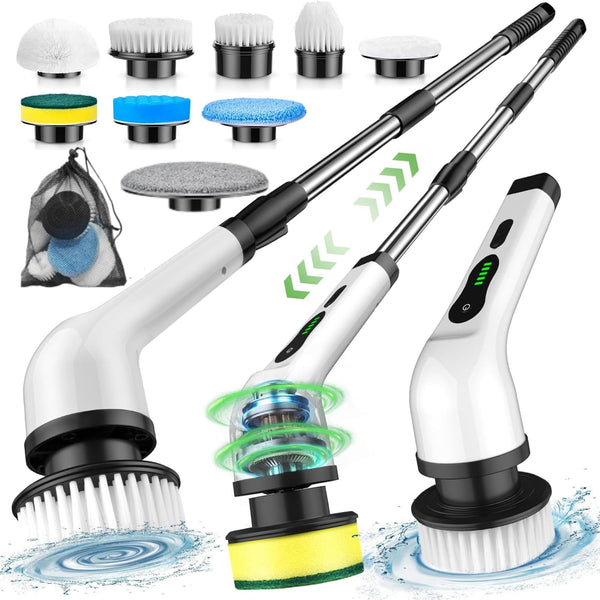 9 in 1 Cordless Spin Scrubber